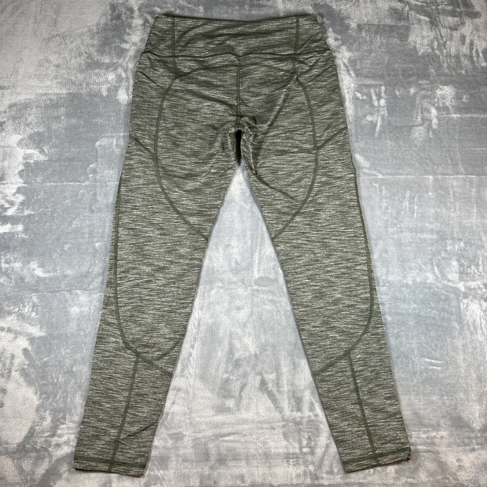 Victoria Sport Knockout By Victoria Secret Leggings Olive Green Heathered Size L - Picture 3 of 8